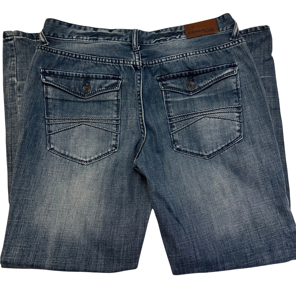 Men's Express Blue Denim Jeans